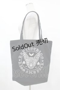 KRY CLOTHING / トートバッグ  黒 H-25-06-24-1048-EL-BG-KB-ZH