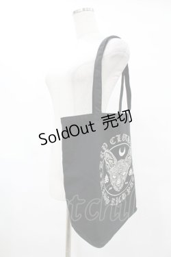 画像2: KRY CLOTHING / トートバッグ  黒 H-25-06-24-1048-EL-BG-KB-ZH