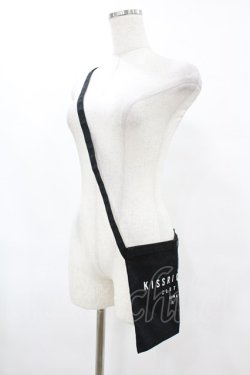 画像2: KRY CLOTHING / プリントサコッシュ  黒 H-25-06-24-1049-EL-BG-KB-ZH