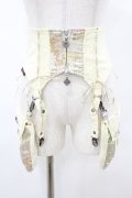 Ozz oneste / フラップポケット付コルセット  アイボリー H-25-06-24-1050-OO-ZA-KB-ZH
