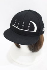 KRY CLOTHING / 刺繍キャップ  黒 H-25-06-24-1052-EL-AC-KB-ZH