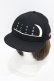 画像1: KRY CLOTHING / 刺繍キャップ  黒 H-25-06-24-1052-EL-AC-KB-ZH (1)