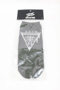 KRY CLOTHING / スニーカーソックス  黒 H-25-06-24-1053-EL-ZA-KB-ZH