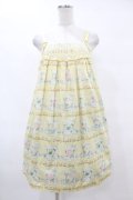 Emily Temple cute / ティーカップノースリーブワンピース  クリーム H-25-06-24-1015-ET-OP-KB-ZH