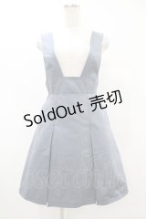 MILK / Tammyジャンパースカート  ストレートブルー H-25-06-24-1017-ML-OP-KB-ZH