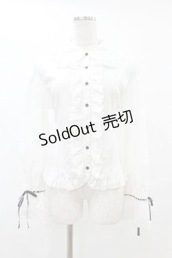 画像1: PUTUMAYO / コットンレース丸襟ブラウス  白 H-25-06-24-1029-PT-BL-KB-ZH