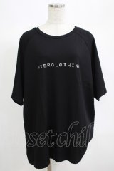 NieR Clothing / 刺繍COTTON CUTSEW  黒 H-25-06-24-052-PU-TO-KB-ZH