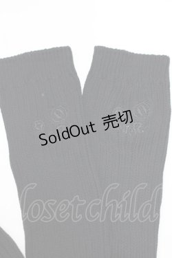 画像2: NieR Clothing / 刺繍リブニットカバー  黒 H-25-06-24-062-PU-ZA-KB-ZH