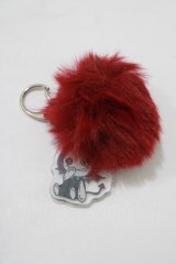 NieR Clothing / ふわふわファー付きキーホルダー   H-25-06-24-069-PU-ZA-KB-ZH