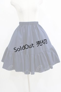 画像4: ATELIER BOZ / クロアートスカート付きワンピース  紺×紺 H-25-06-24-001-EL-OP-KB-ZH