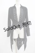 Ozz Croce / クロスチャーム燕尾ジャケット  黒 H-25-06-24-013-OO-JA-KB-ZT256
