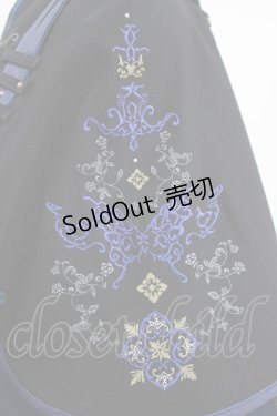 画像5: Ozz oneste / 蝶舞秋園ミニマント  黒×青 H-25-10-20-012-OO-JA-KB-ZH