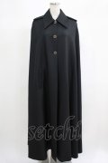 ATELIER BOZ / ロングマント  黒 H-25-06-24-016-EL-CO-KB-ZH