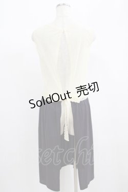 画像3: Emily Temple cute / フォレストフロッキーエプロンドレス  ネイビー H-25-06-24-018-ET-OP-KB-ZH