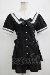 NieR Clothing / セーラー襟セットアップ F 黒 H-25-06-24-022-PU-OP-KB-ZH