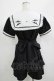 画像3: NieR Clothing / セーラー襟セットアップ F 黒 H-25-06-24-022-PU-OP-KB-ZH
