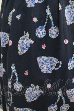 画像4: Jane Marple / Bonjour Millefleursのコレットドレス  ネイビー H-25-06-25-025-JM-OP-KB-ZH