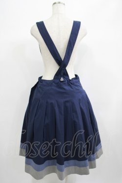 画像3: Jane Marple / Vintage marine tablier skirt M ネイビー H-25-06-25-026-JM-SK-KB-ZH