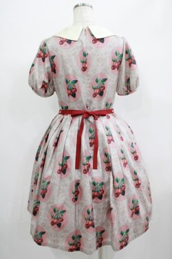 画像3: Leur Getter / Cherry Lace袖付ワンピース M ピンク H-25-06-25-003-LU-OP-KB-ZH