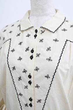 画像4: Jane Marple Dans Le Salon / Clover embroidery dress  バニラ H-25-06-25-028-JM-OP-KB-ZH