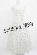 Jane Marple / Bonjourティアードドレス  アイボリー H-25-06-25-030-JM-OP-KB-ZH