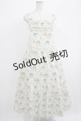 Jane Marple / Bonjourティアードドレス  アイボリー H-25-06-25-030-JM-OP-KB-ZH