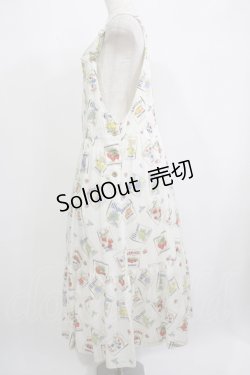 画像2: Jane Marple / My favorite labelsサロペットスカート  オフ H-25-06-25-032-JM-OP-KB-ZH