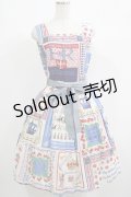 Jane Marple / Here's to the Queenスクエアドレス  アイボリー H-25-06-25-033-JM-OP-KB-ZH