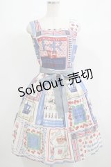Jane Marple / Here's to the Queenスクエアドレス  アイボリー H-25-06-25-033-JM-OP-KB-ZH