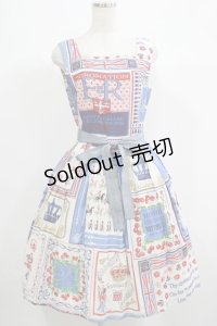 Jane Marple / Here's to the Queenスクエアドレス  アイボリー H-25-06-25-033-JM-OP-KB-ZH