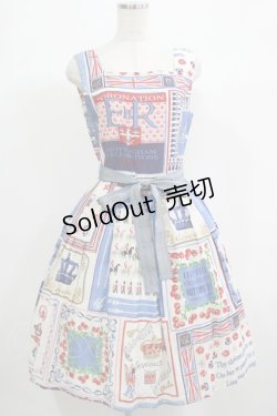 画像1: Jane Marple / Here's to the Queenスクエアドレス  アイボリー H-25-06-25-033-JM-OP-KB-ZH