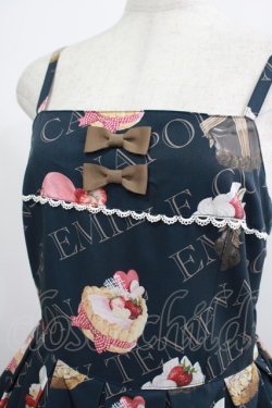 画像5: Emily Temple cute / Petit Gateauキャミソールワンピース  ネイビー H-25-06-25-034-ET-OP-KB-ZH