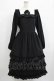 画像1: Melody BasKet / Shiny dot dress L ブラック H-25-06-25-036-LO-OP-KB-ZH (1)