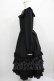 画像2: Melody BasKet / Shiny dot dress L ブラック H-25-06-25-036-LO-OP-KB-ZH (2)