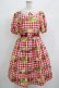 画像1: Melody BasKet / Fruits BasKetワンピース  レッド H-25-06-25-037-LO-OP-KB-ZH (1)