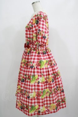 画像2: Melody BasKet / Fruits BasKetワンピース  レッド H-25-06-25-037-LO-OP-KB-ZH