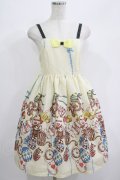 Emily Temple cute / ワンダーランドeggキャミソールワンピース  オフ H-25-06-25-042-ET-OP-KB-ZH
