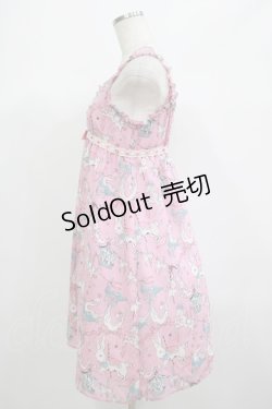 画像2: Emily Temple cute / 遊園地ノースリーブワンピース  ピンク H-25-06-25-045-ET-OP-KB-ZH
