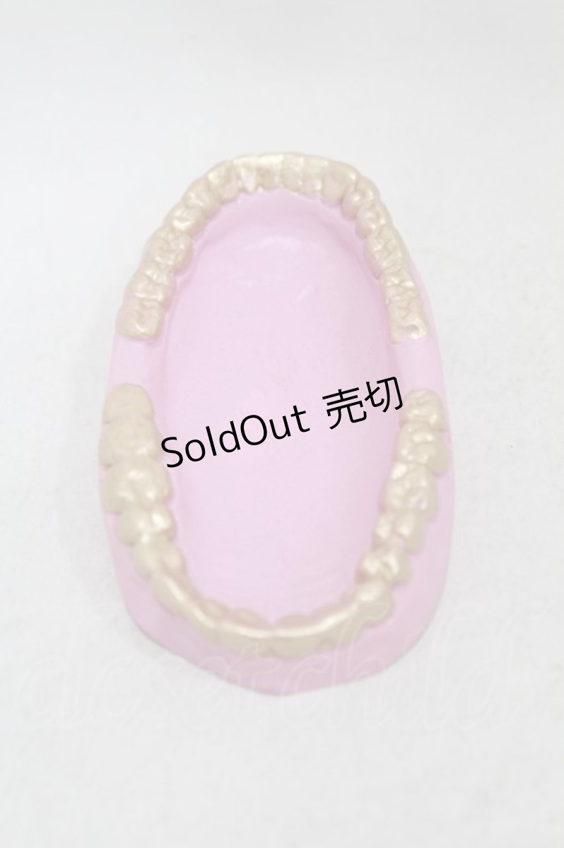 画像2: THE BLACKENED TEETH / Teeth Trinket Tray  ピンク H-25-06-25-1005-0-ZA-KB-ZT-W003 (2)