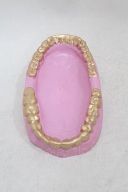 画像2: THE BLACKENED TEETH / Teeth Trinket Tray  ピンク H-25-06-25-1005-0-ZA-KB-ZH