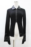 KILL STAR / VAMP FATALE SHIRT XS ブラック H-25-06-25-1052-SL-TO-KB-ZH