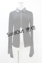 KILL STAR / VAMP FATALE SHIRT S ブラック H-25-06-25-1053-SL-TO-KB-ZH