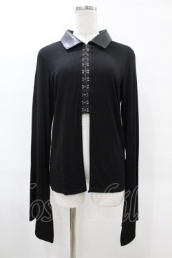 画像1: KILL STAR / VAMP FATALE SHIRT M ブラック H-25-06-25-1054-SL-TO-KB-ZH