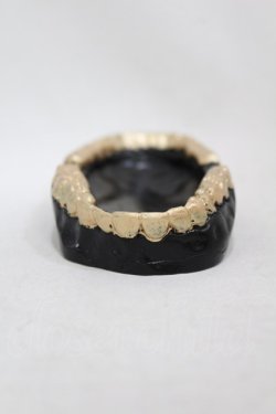 画像1: THE BLACKENED TEETH / Teeth Trinket Tray  ブラック H-25-06-25-1006-0-ZA-KB-ZH