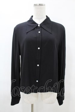 画像1: KILL STAR / TWILIGHT TERROR SHIRT M ブラック H-25-06-25-1058-SL-BL-KB-ZH