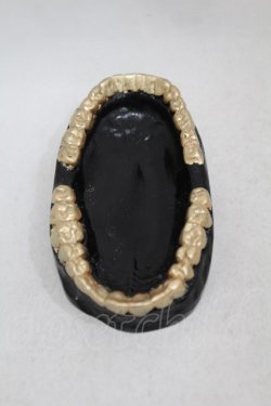 画像2: THE BLACKENED TEETH / Teeth Trinket Tray  ブラック H-25-06-25-1006-0-ZA-KB-ZH