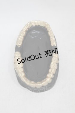 画像2: THE BLACKENED TEETH / Teeth Trinket Tray  ブラック H-25-06-25-1006-0-ZA-KB-ZH