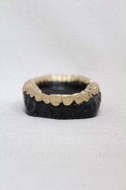 画像1: THE BLACKENED TEETH / Teeth Trinket Tray  ブラック H-25-06-25-1007-0-ZA-KB-ZH
