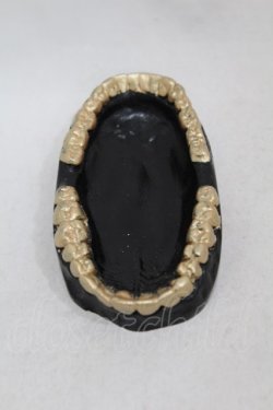 画像2: THE BLACKENED TEETH / Teeth Trinket Tray  ブラック H-25-06-25-1007-0-ZA-KB-ZH