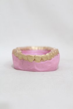 画像1: THE BLACKENED TEETH / Teeth Trinket Tray  ピンク H-25-06-25-1010-0-ZA-KB-ZH